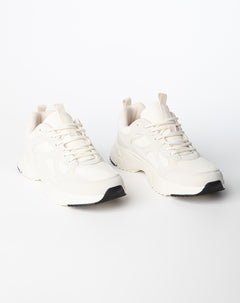 Tenis deportivos beige mujer