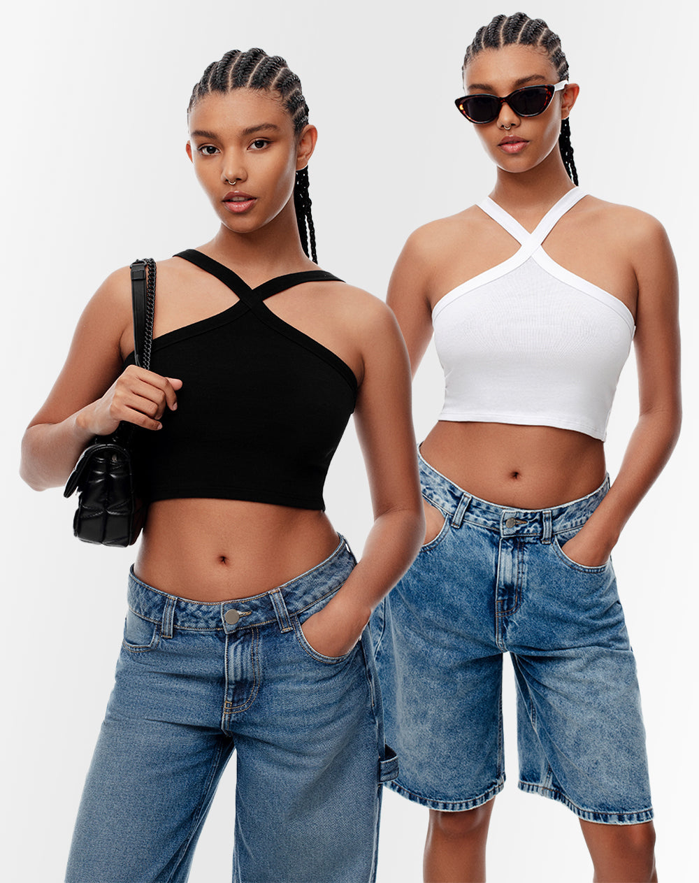 Pack de crop top Lechi