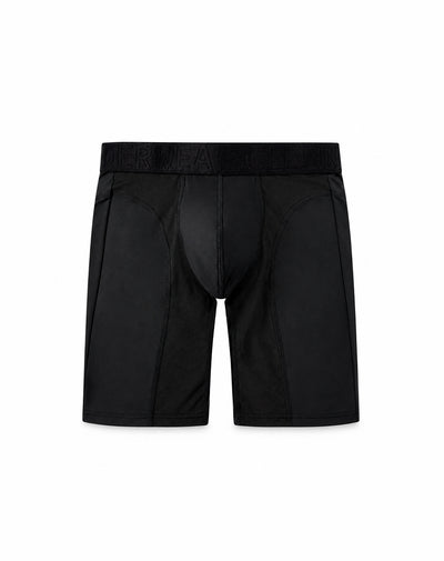 Bóxer deportivo largo control humedad negro hombre