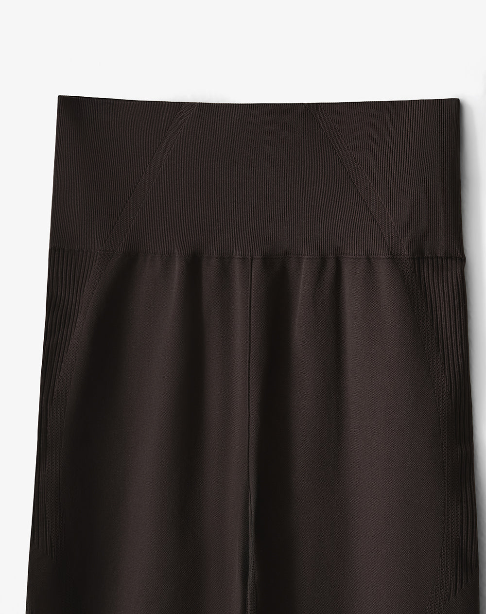 Legging tiro alto café oscuro