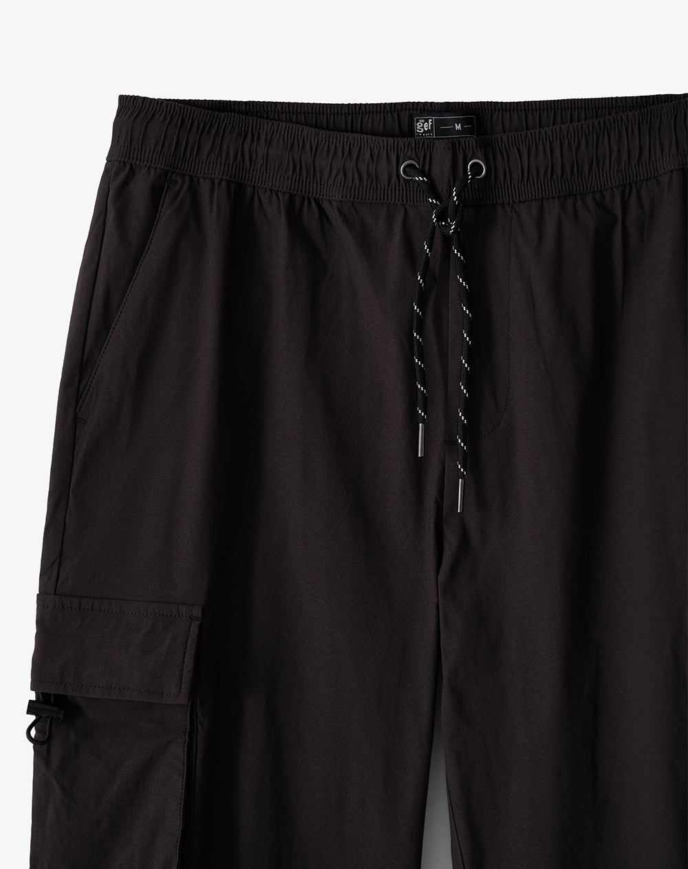 Pantalón regular tiro medio café hombre