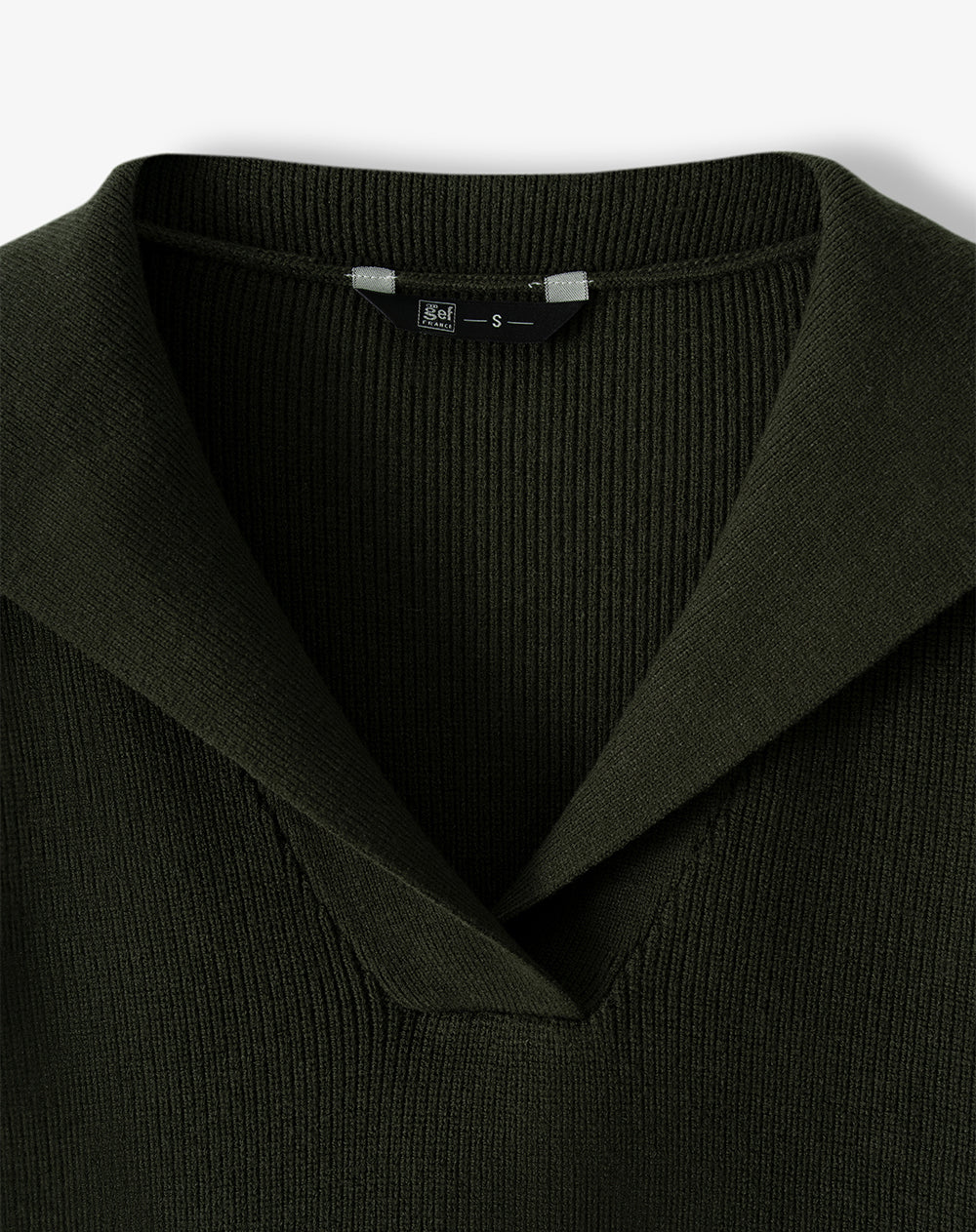 Chaleco oversize sin capucha verde mujer