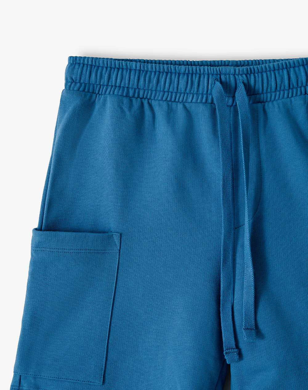 Conjunto pantalon corto camiseta azul