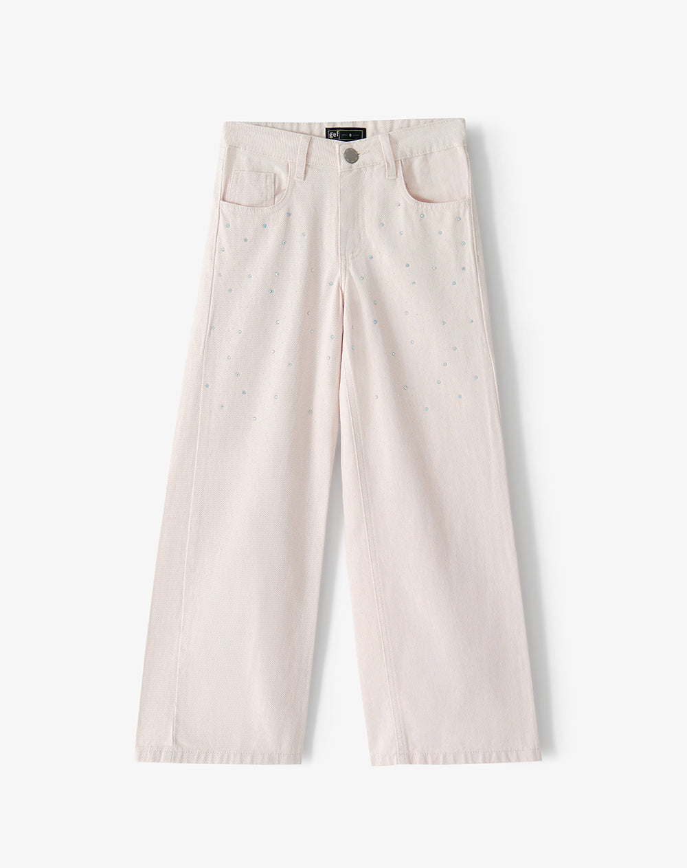 Jean loose tiro medio crudo