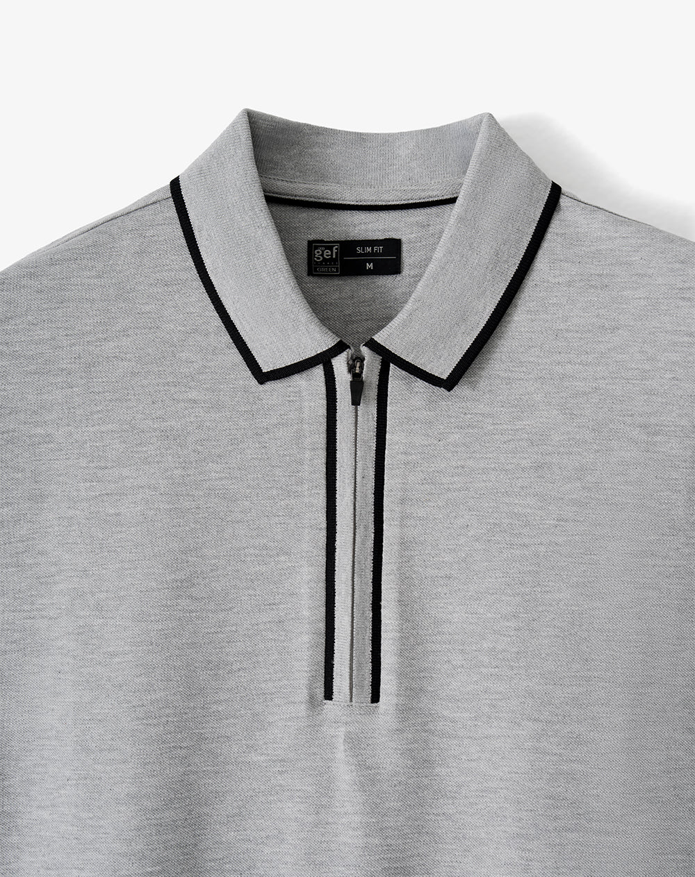 Polo regular gris ada hombre