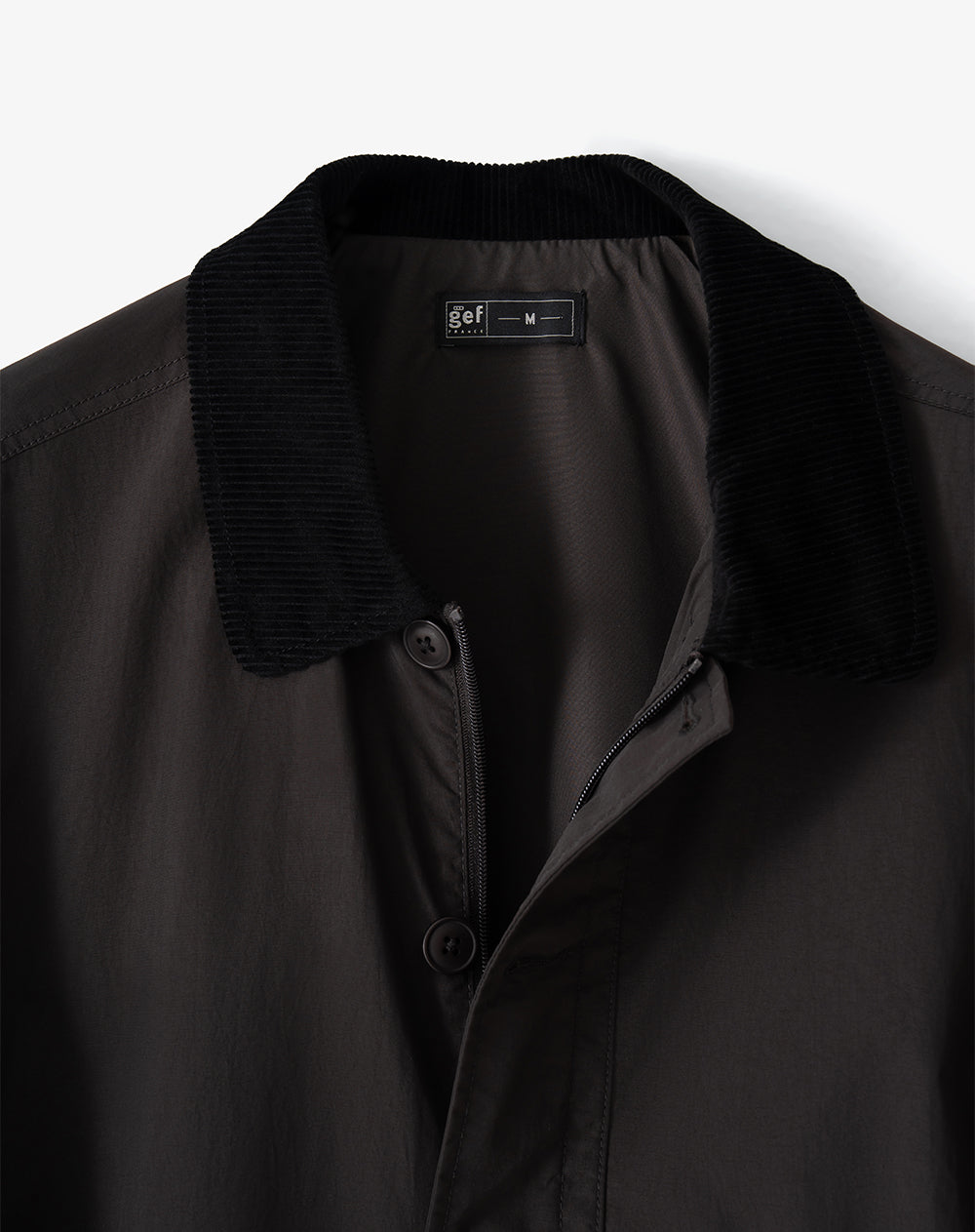 Chaqueta regular chocolate hombre