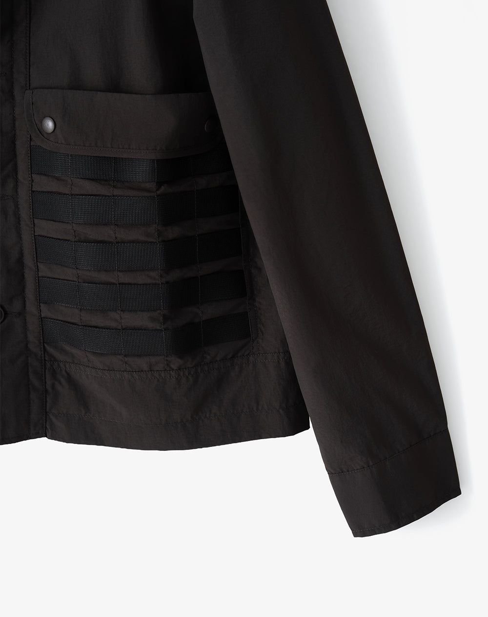 Chaqueta regular chocolate hombre