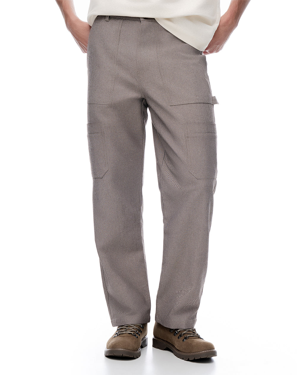 Jean regular café hombre