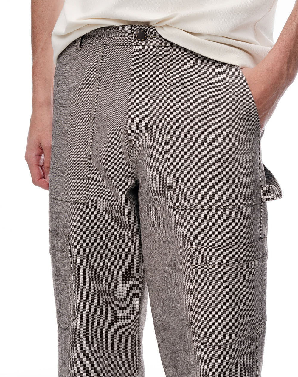 Jean regular café hombre