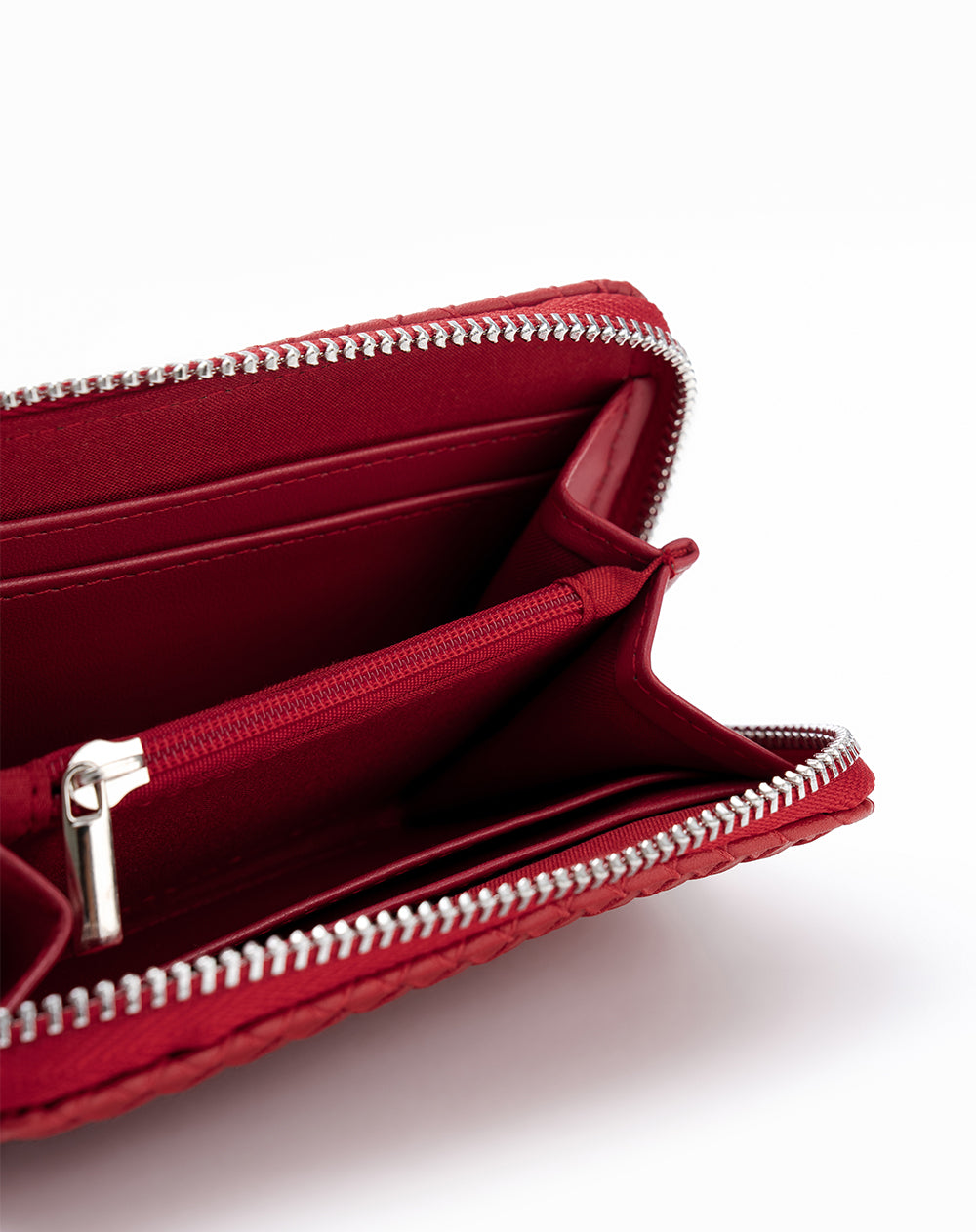 Billetera pequeña rojo mujer