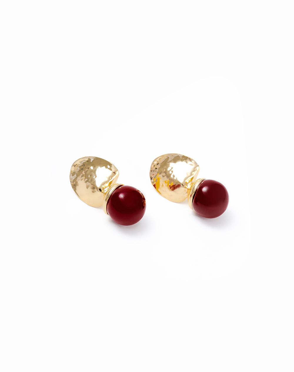 Arete dorado mujer