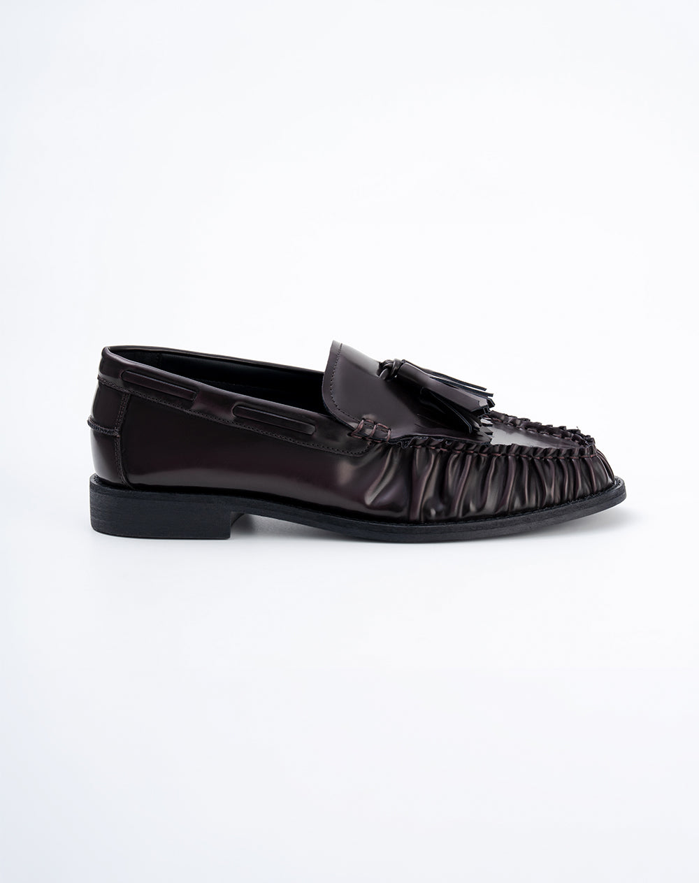 Zapatos loafer café mujer