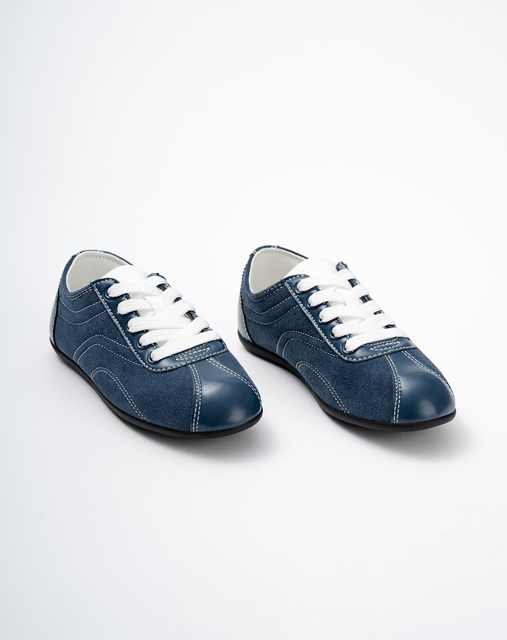 Zapatos loafer azul niño
