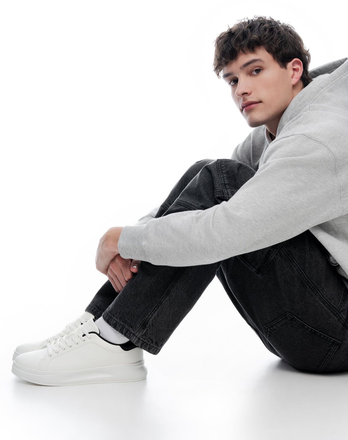Tenis blanco hombre