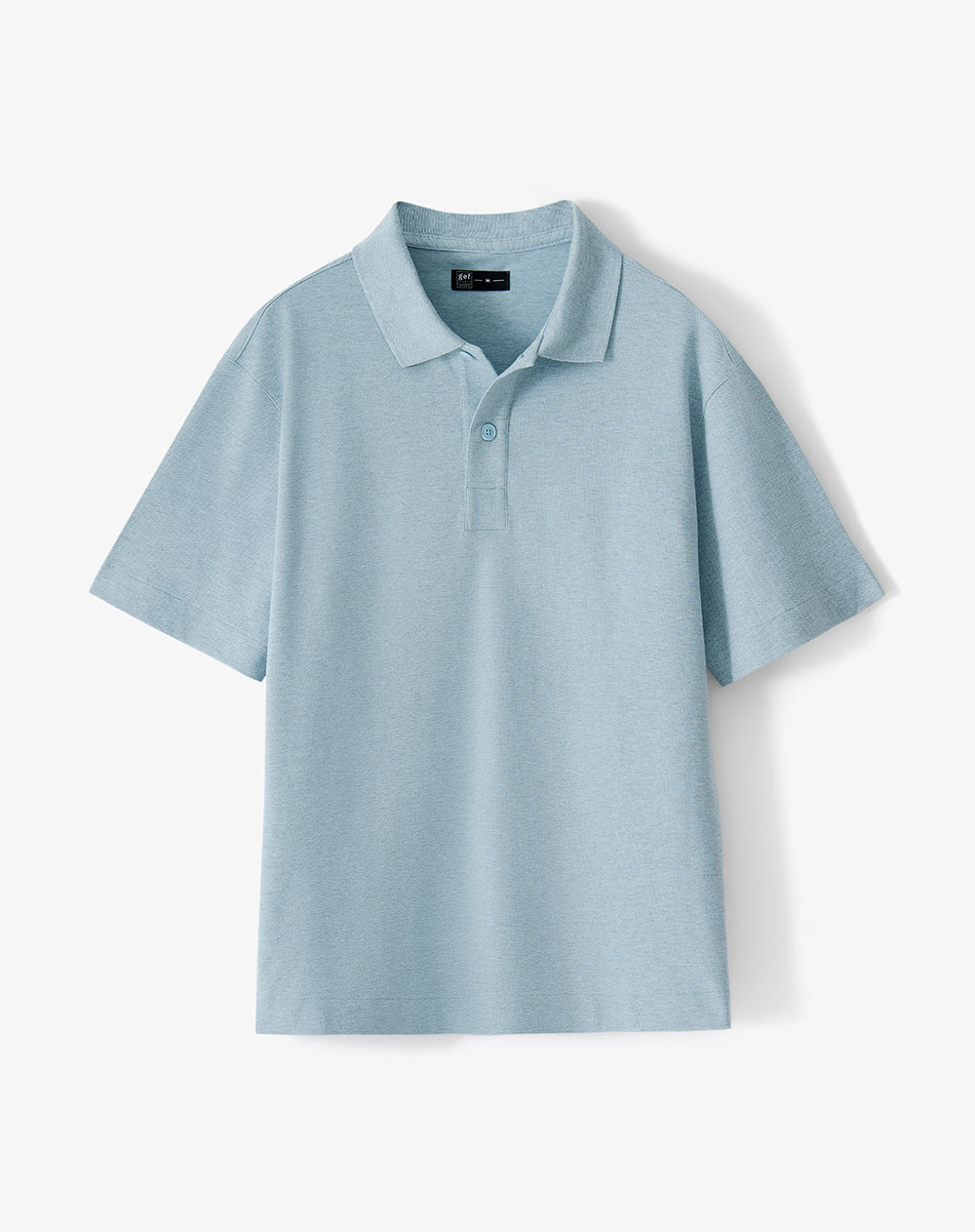 Polo regular azul ada hombre
