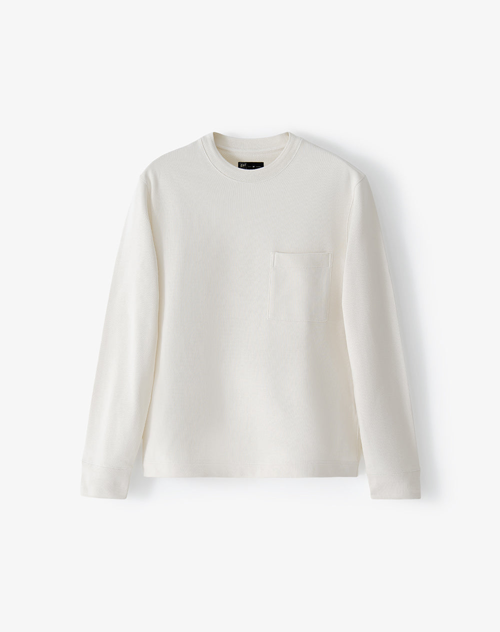 Buzo regular vainilla hombre