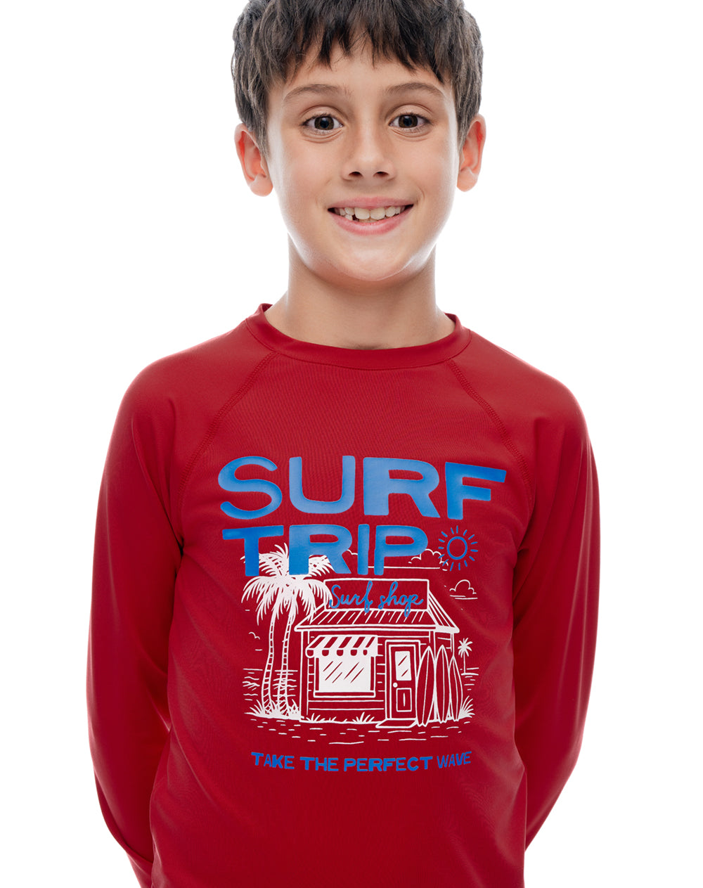 2 camisetas regular manga larga surtida niño
