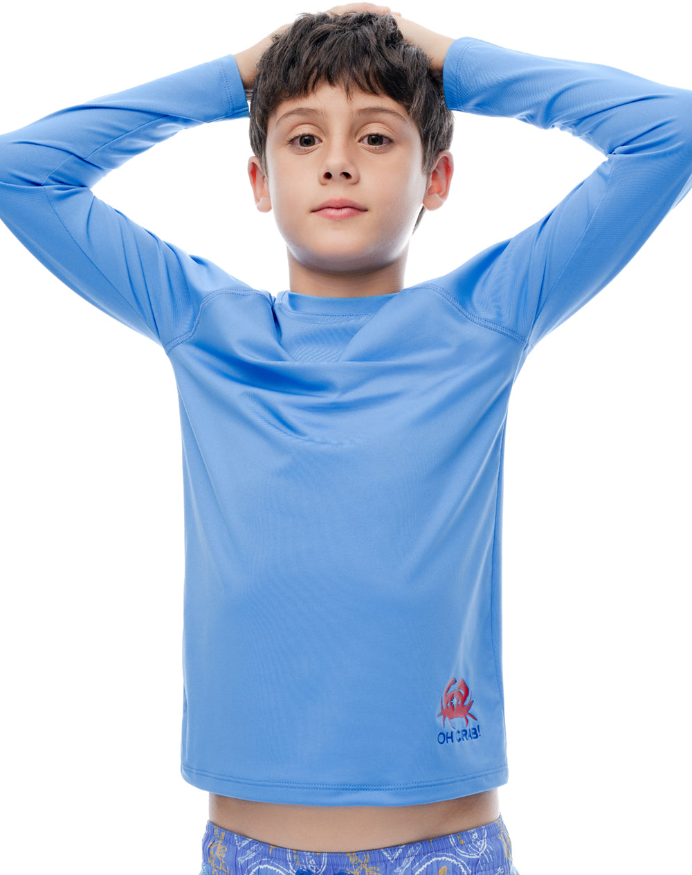 2 camisetas regular manga larga surtida niño