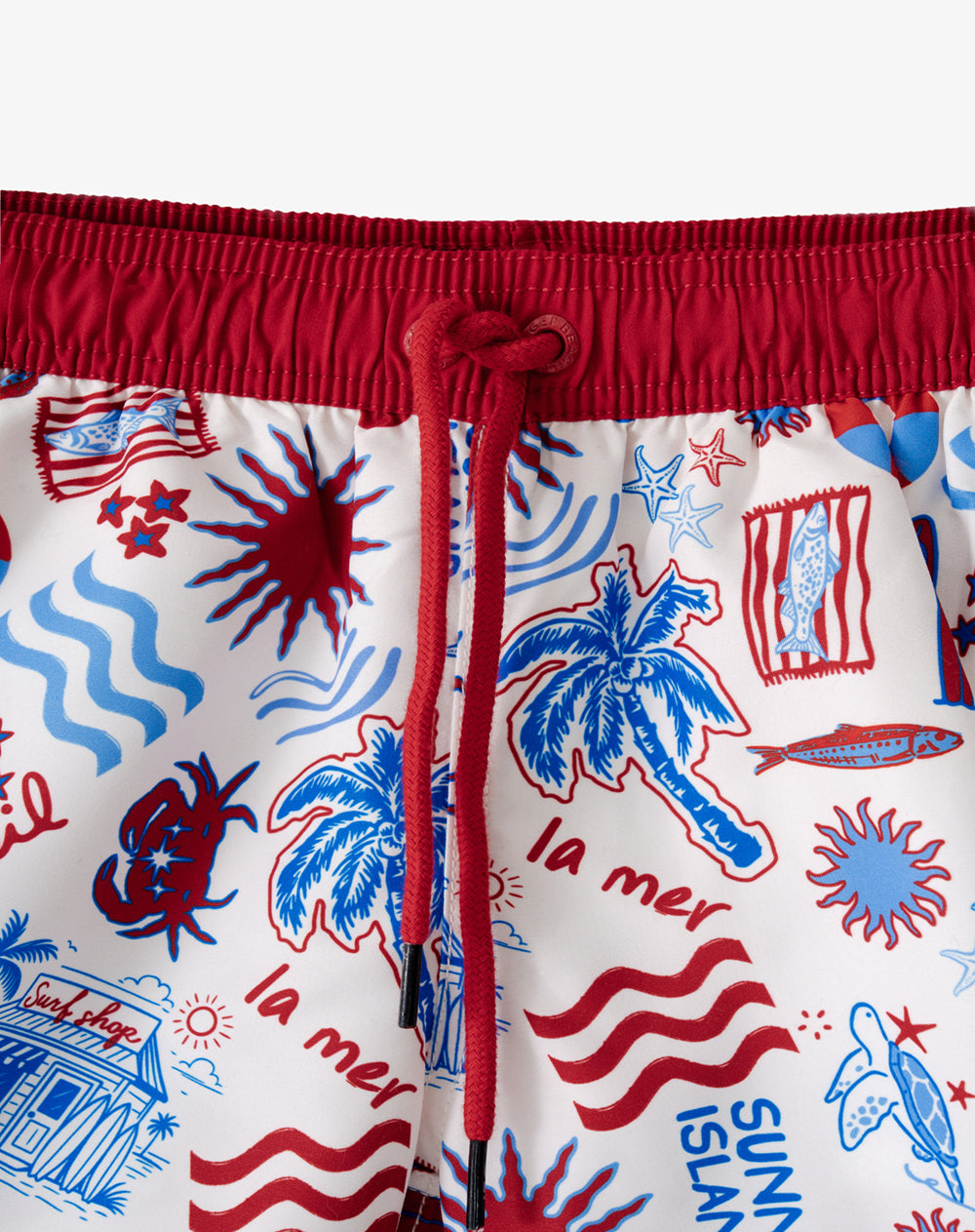 Short pantaloneta vainilla estampado niño