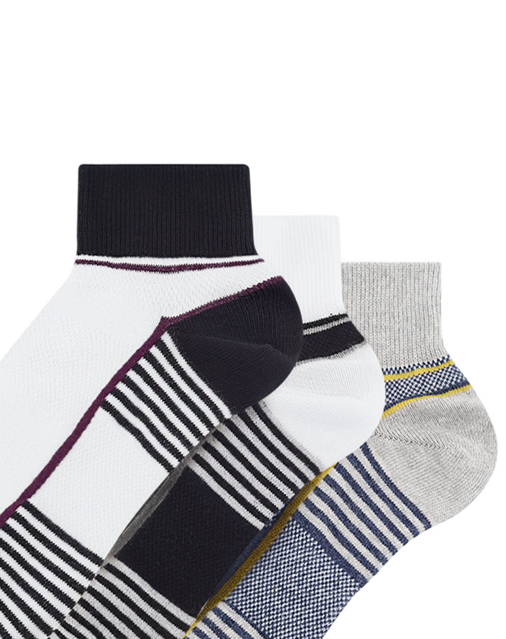 3 pares de medias cortas surtido hombre