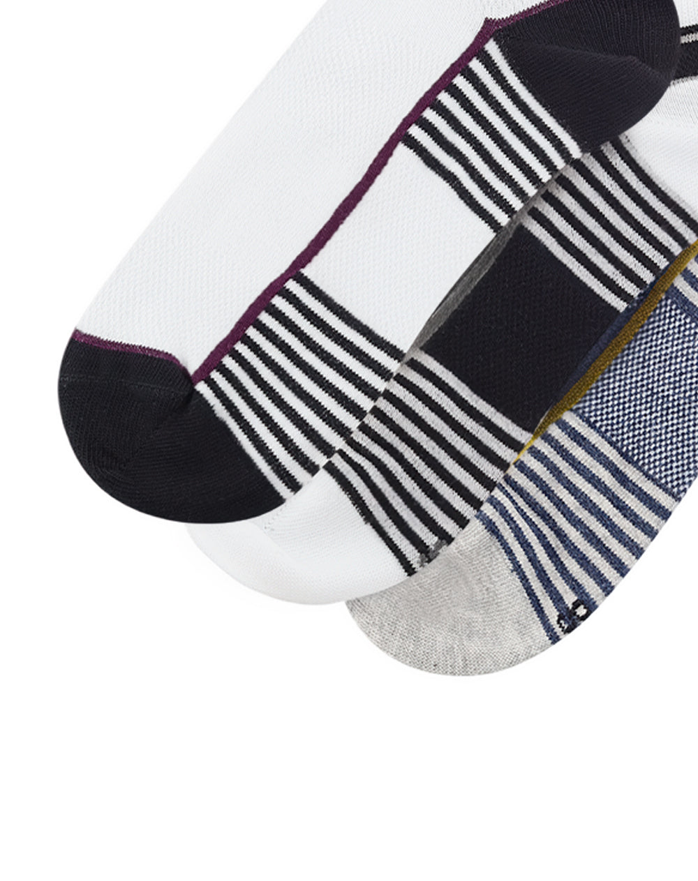 3 pares de medias cortas surtido hombre