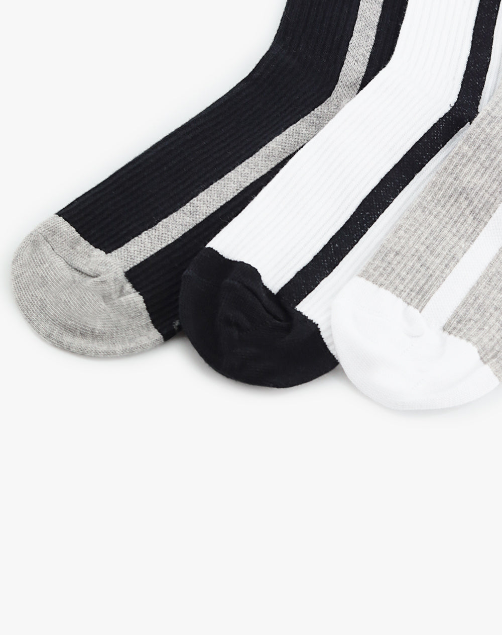3 pares de medias cortas surtido hombre