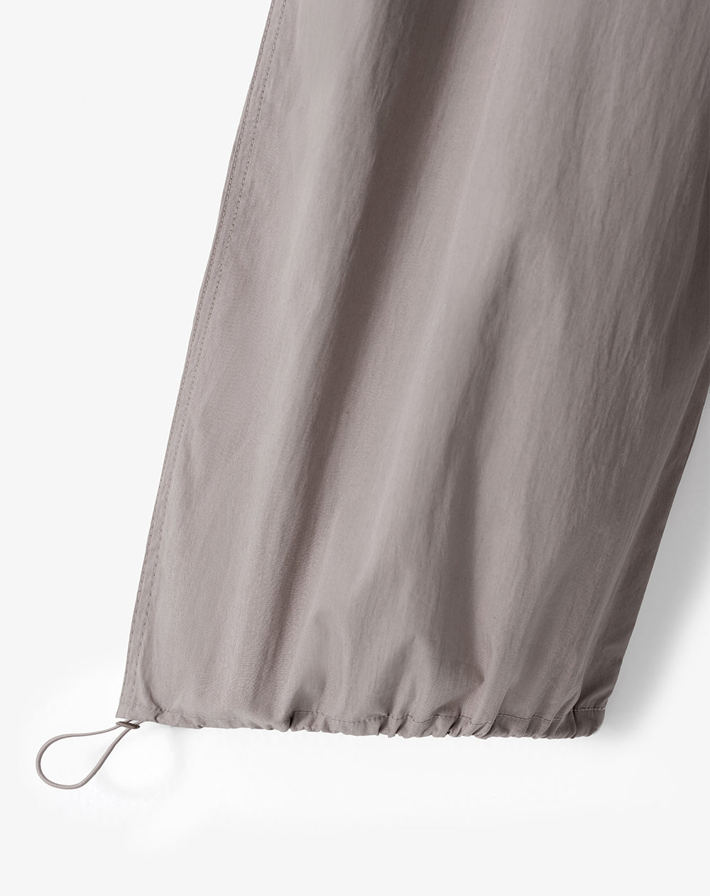 Pantalón baggy tiro medio café mujer