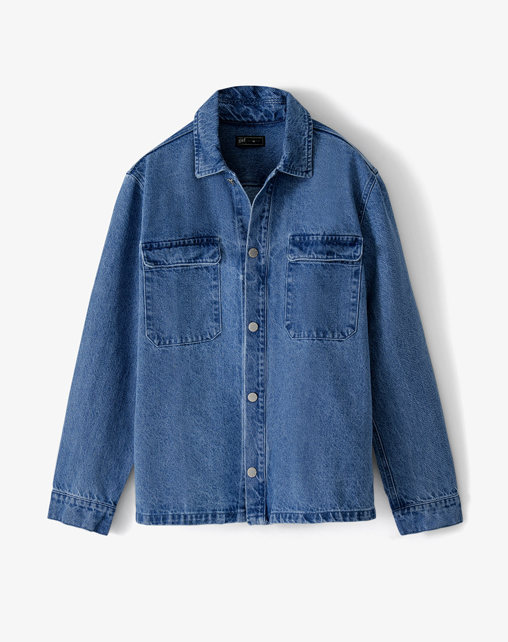 Chaqueta oversize índigo medio hombre