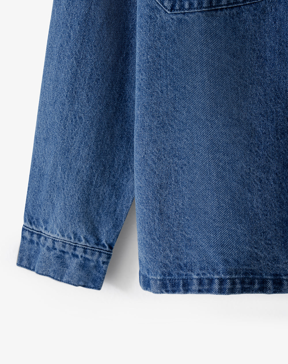 Chaqueta oversize índigo medio hombre