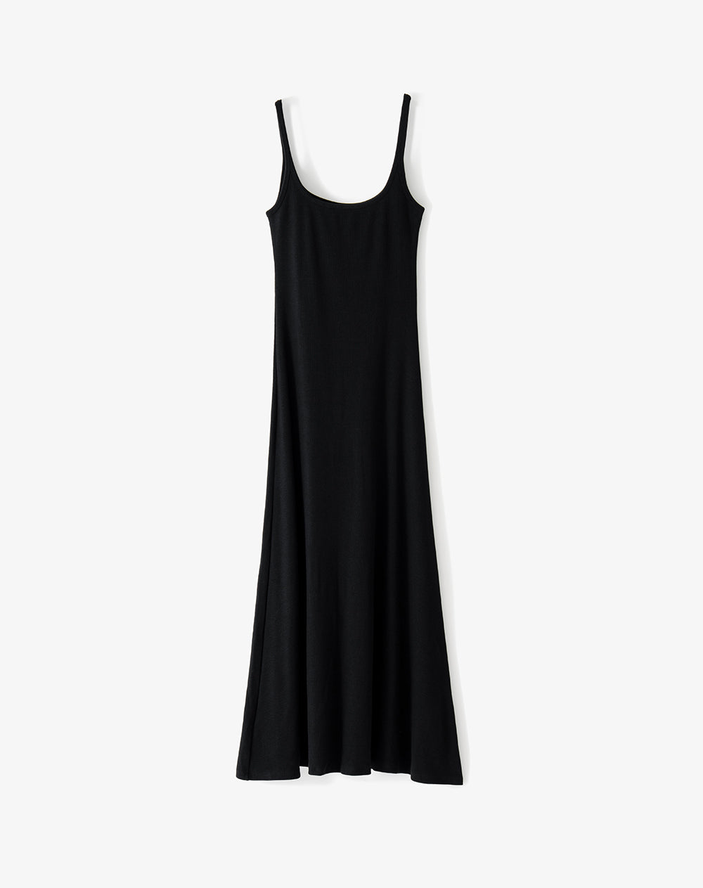 Vestido largo negro mujer