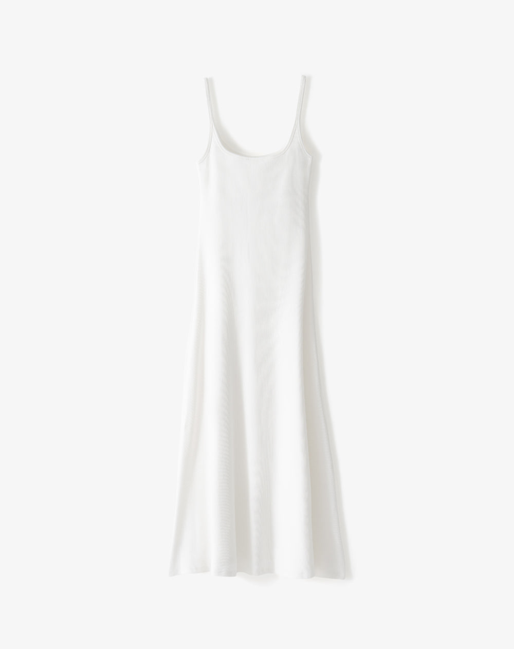 Vestido largo blanco mujer