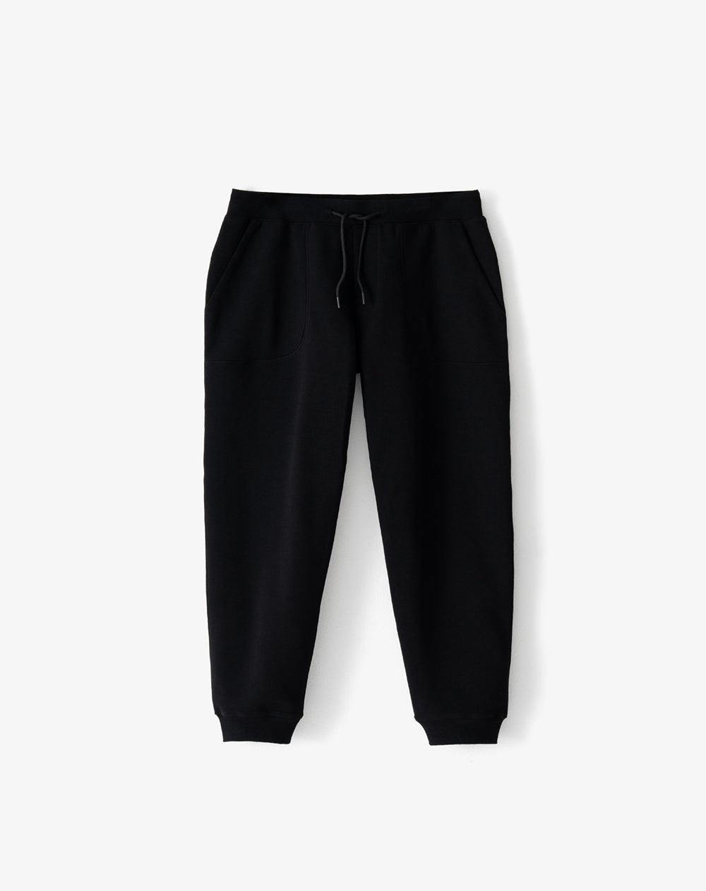 Jogger regular tiro medio negro hombre