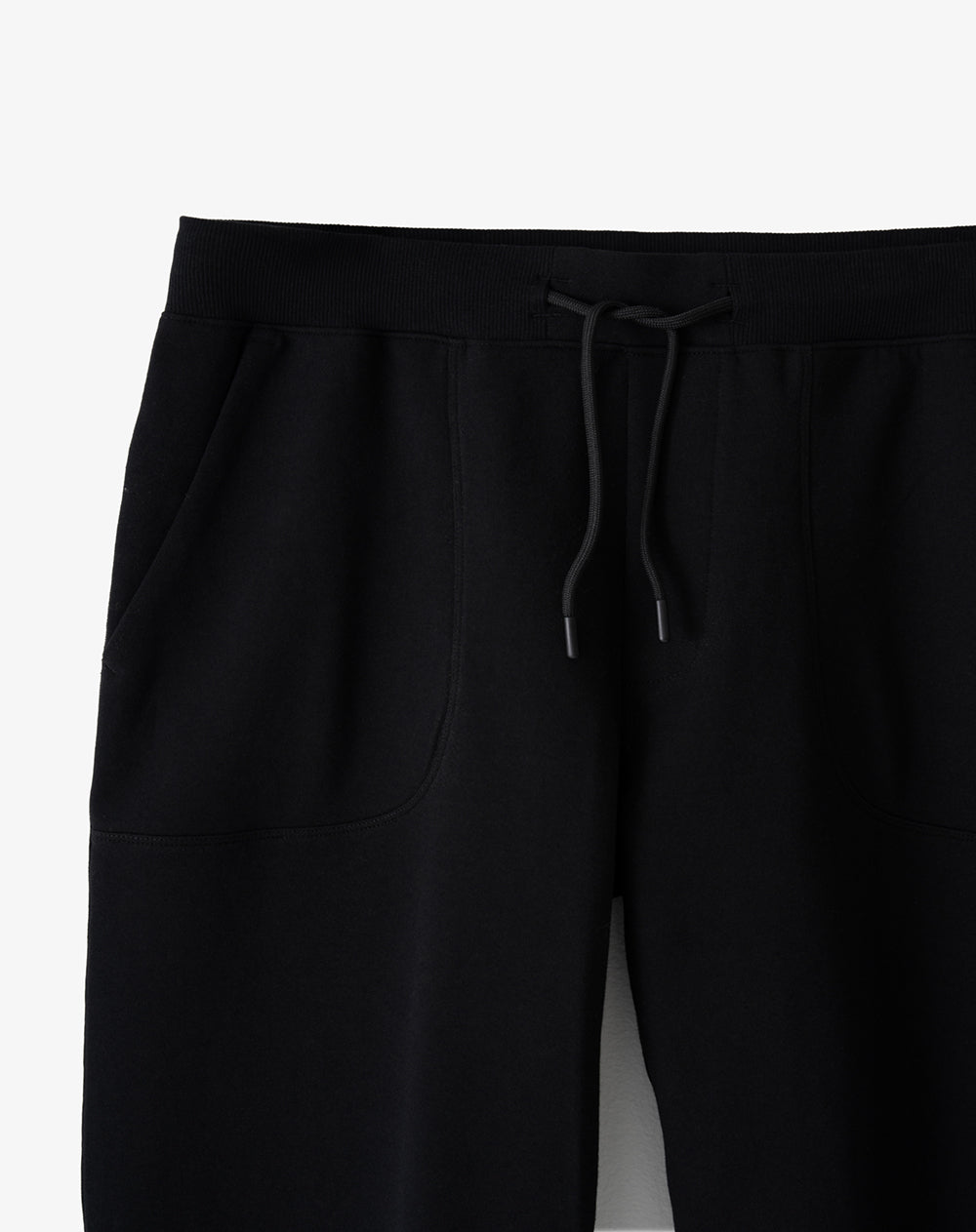 Jogger regular tiro medio negro hombre