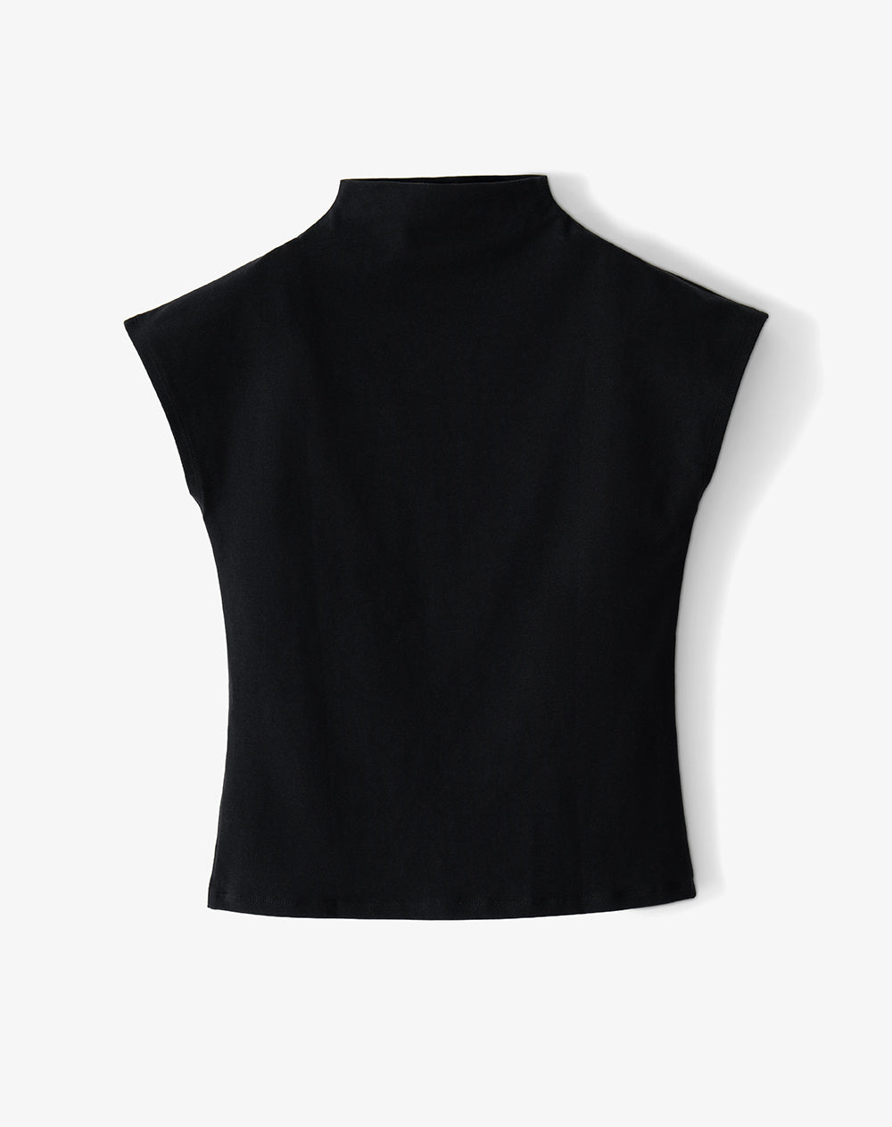 Camiseta ted manga corta negra mujer