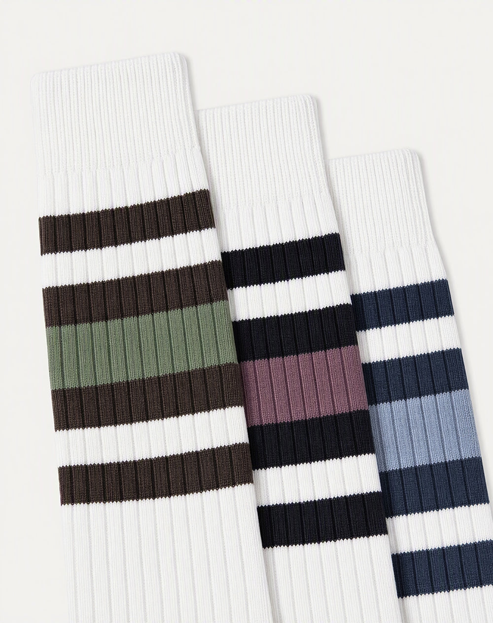 3 pares de medias largas surtido