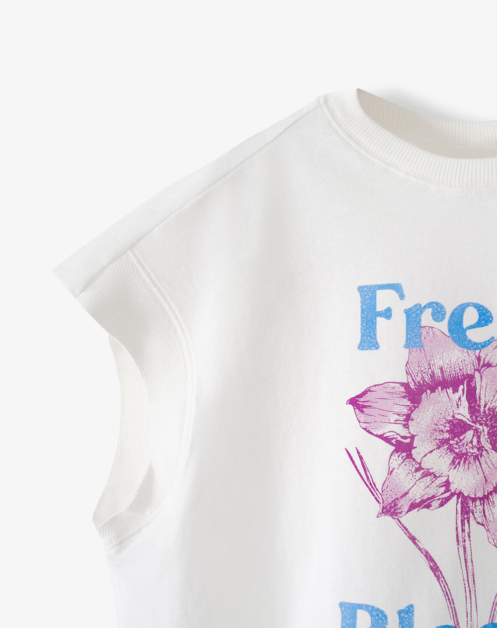 Camiseta relaxed fit blanca