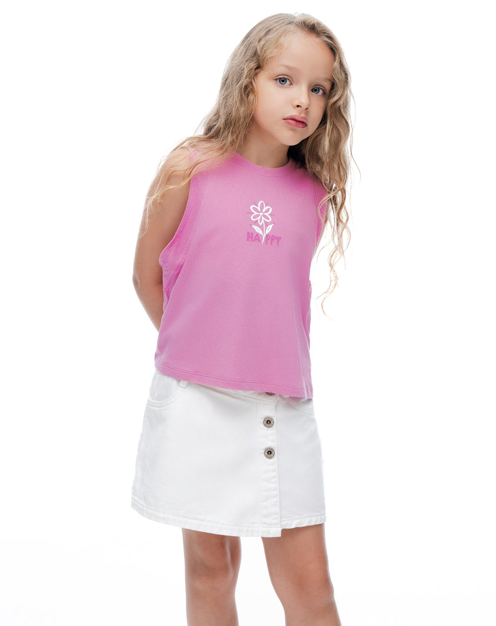 Camiseta relaxed rosada