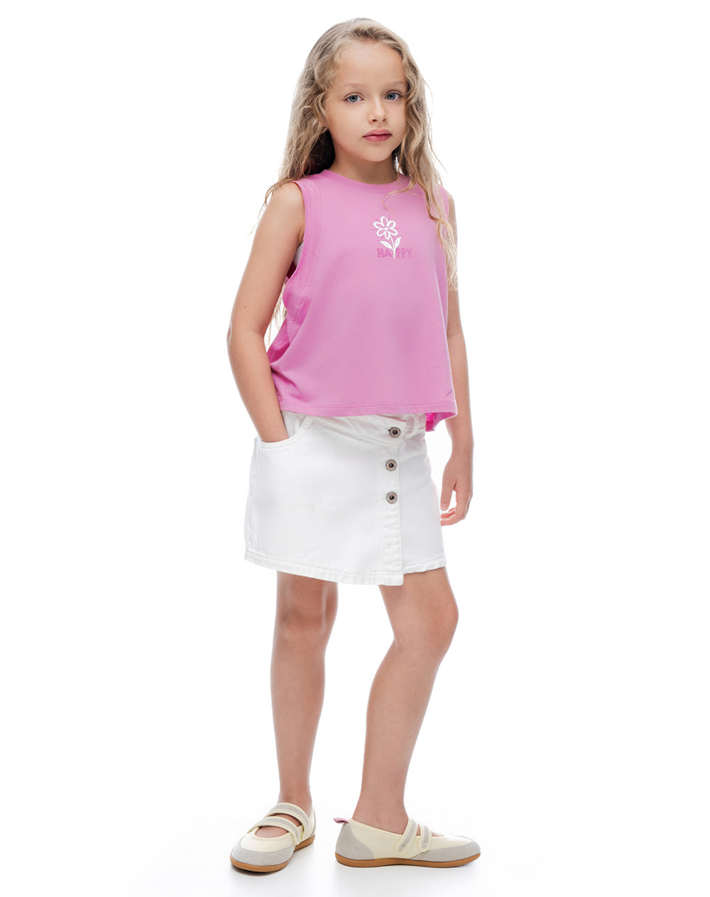 Camiseta relaxed rosada