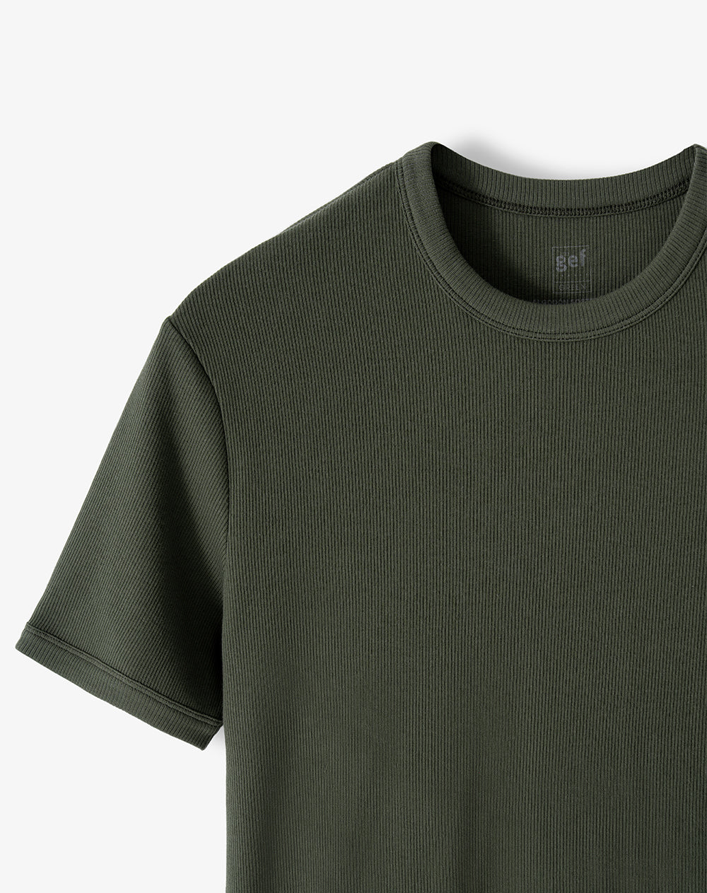 Camiseta ted manga corta verde hombre