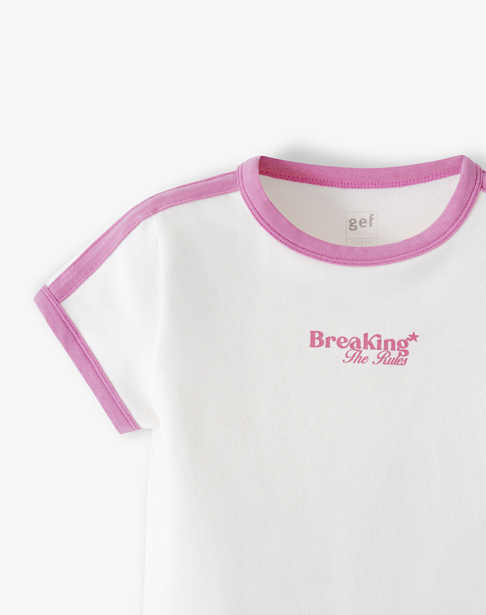 Camiseta ted manga corta blanca