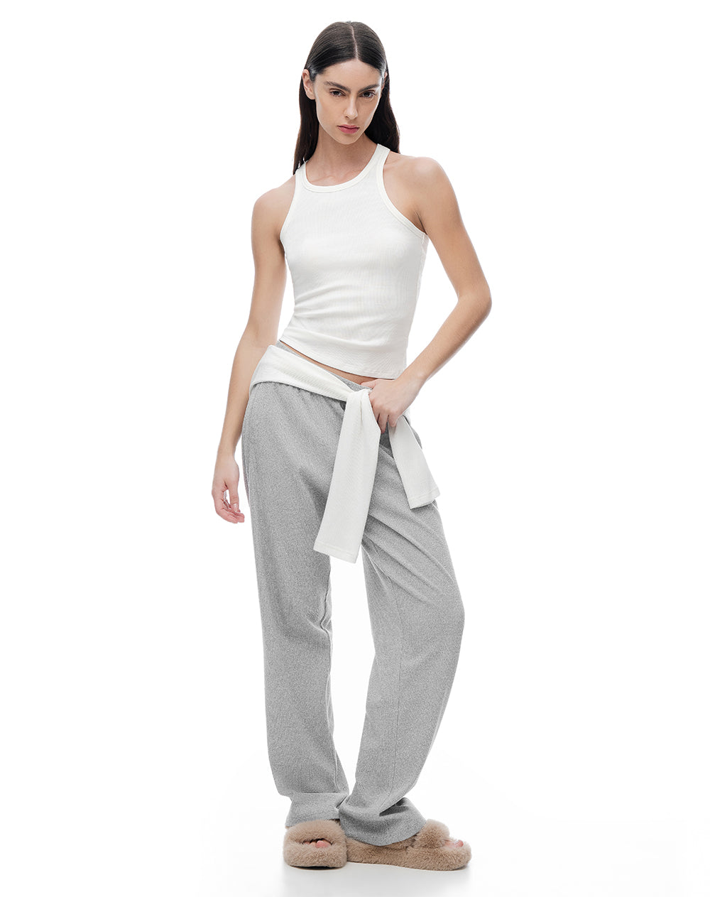 Camiseta slim blanca