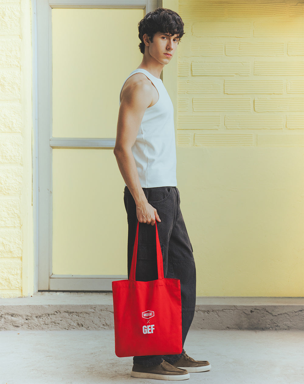 Tote bag Morat x Gef