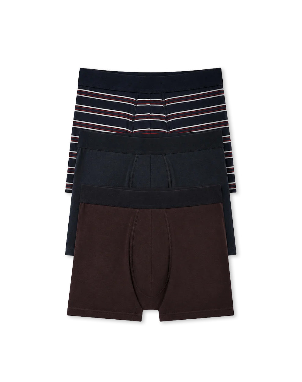 Bóxer medio algodón jersey x3unds surtido hombre