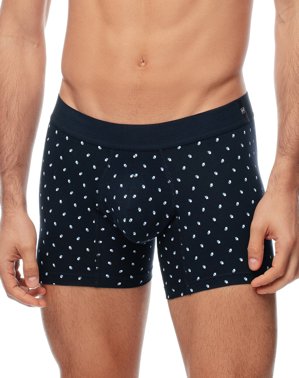 Bóxer medio algodón jersey x3unds surtido hombre