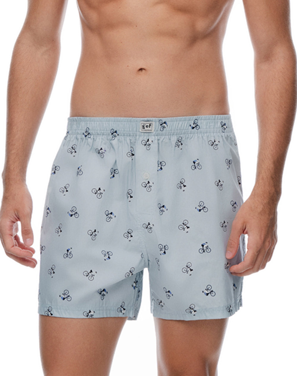 Bóxer medio algodón amplio x2unds surtido hombre