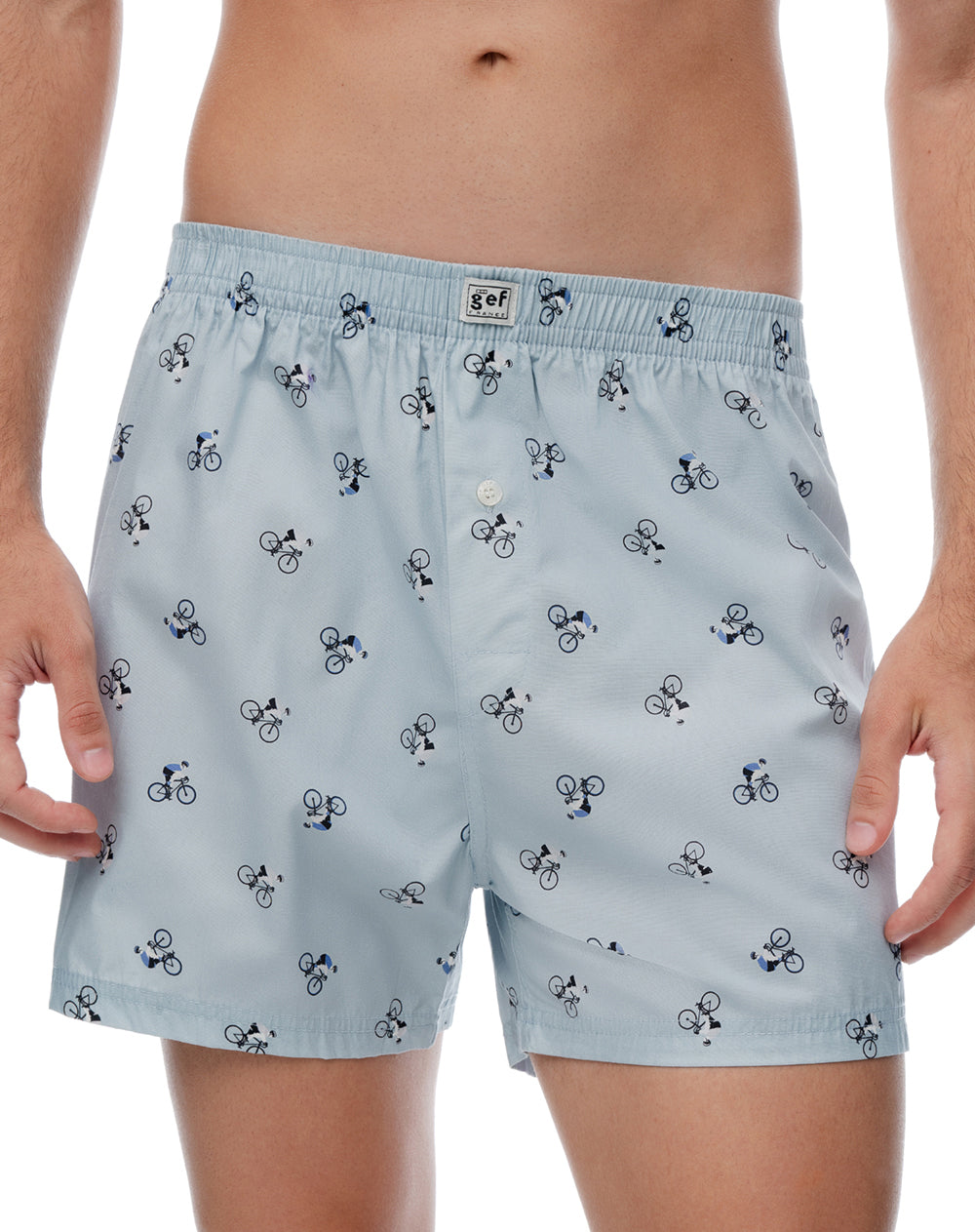 Bóxer medio algodón amplio x2unds surtido hombre