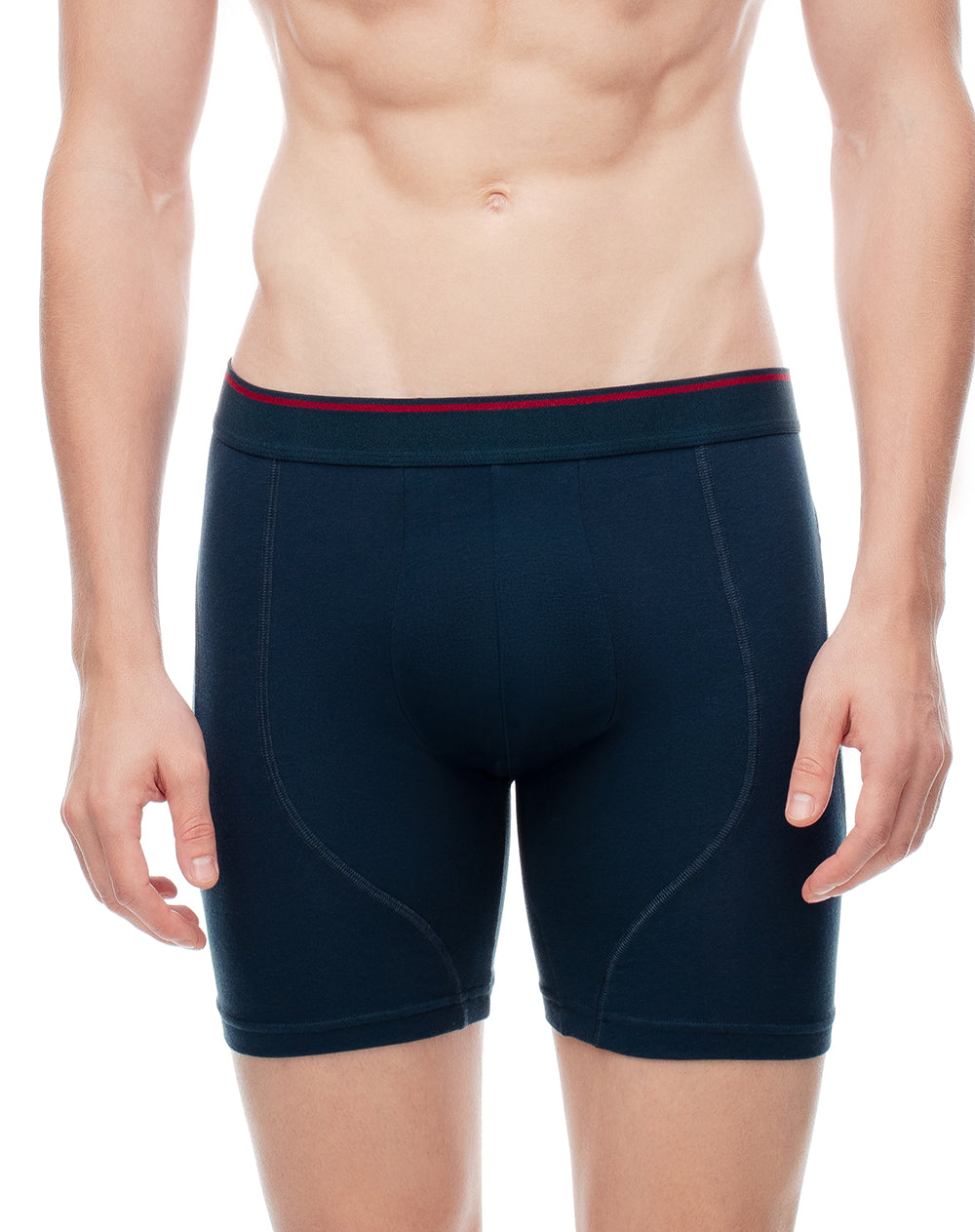 Bóxer largo algodón jersey x3unds surtido hombre
