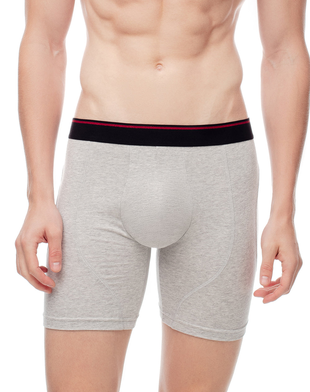 Bóxer largo algodón jersey x3unds surtido hombre