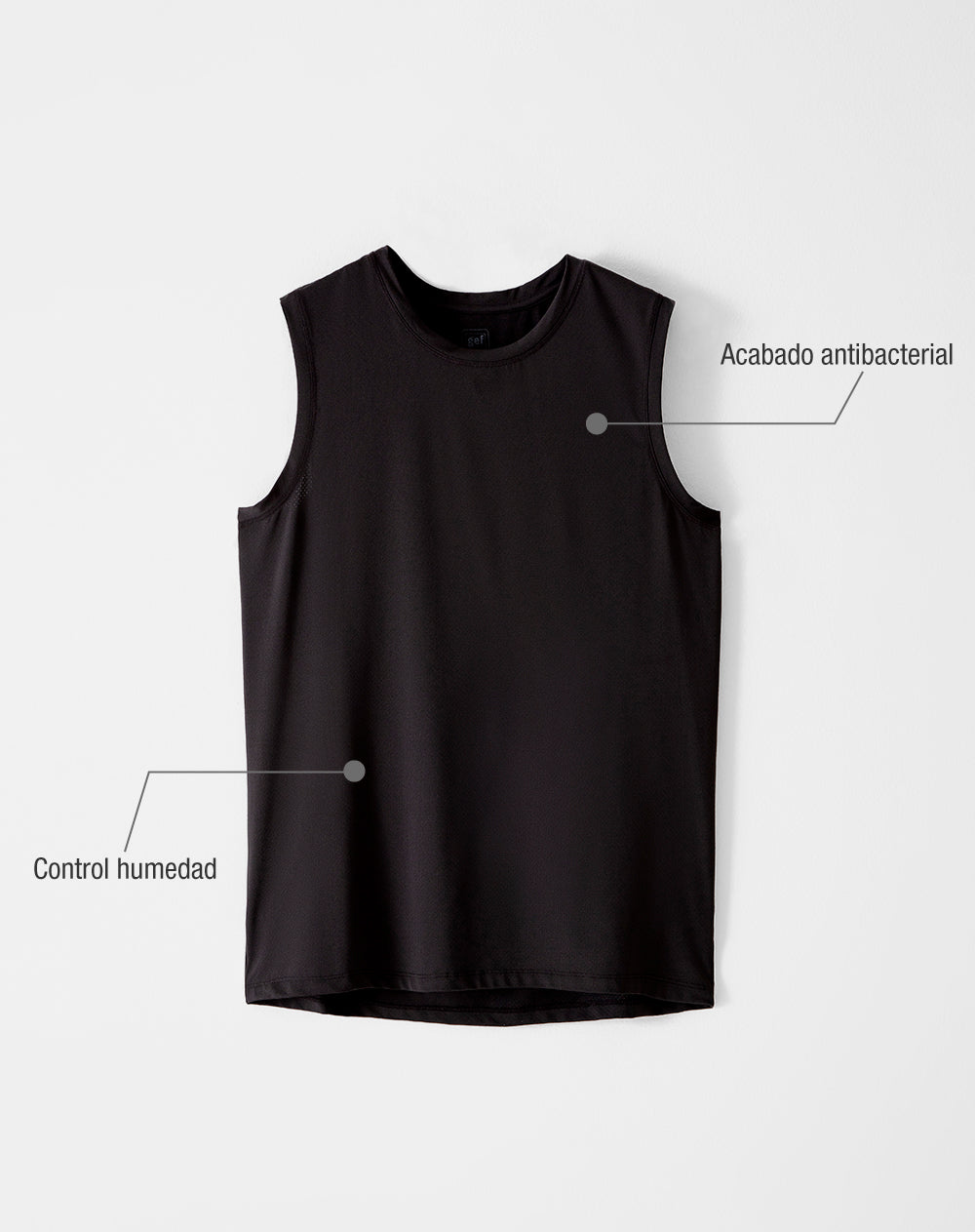 Set deportivo camisilla + pantaloneta hombre