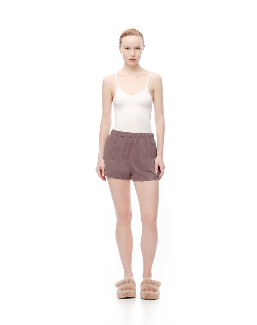 Camisilla slim seamless x2unds surtidas mujer